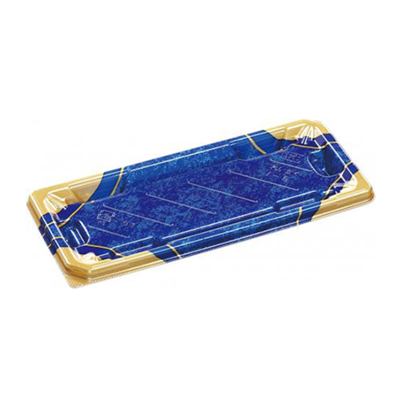 エフピコ 寿司容器 麗角 本体 1-5 四宝紺金 50枚/袋（ご注文単位1袋）【直送品】