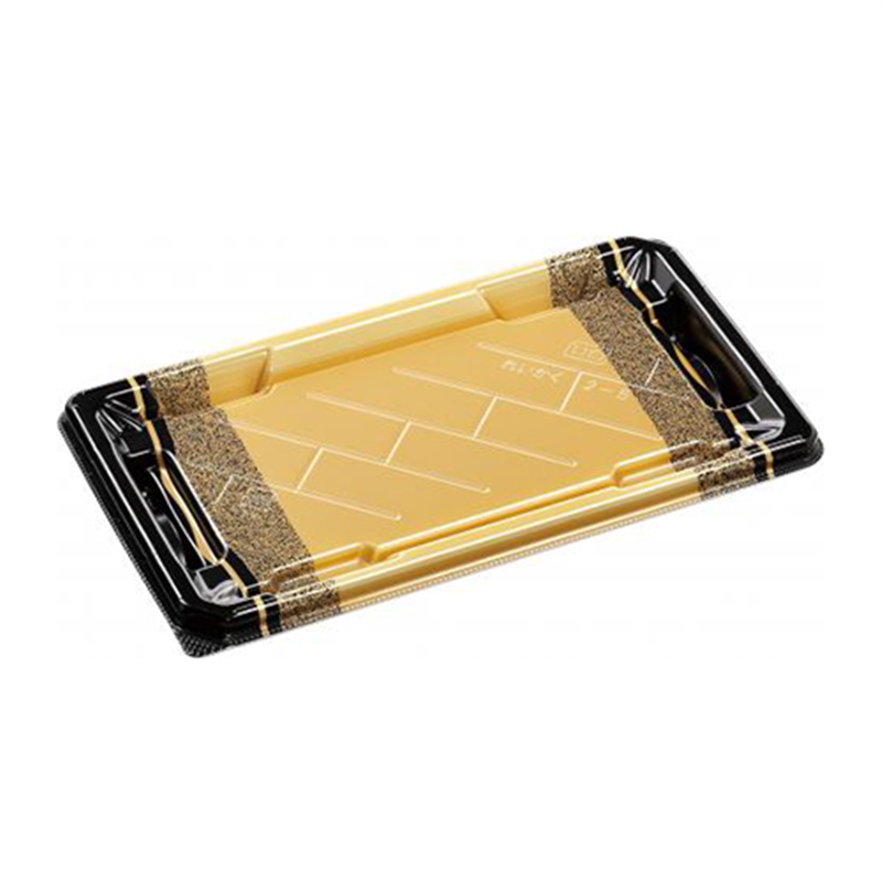 エフピコ 寿司容器 麗角 本体 2-5 箔おし金 50枚/袋（ご注文単位1袋）【直送品】