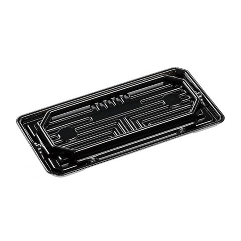 エフピコ 刺身容器 涼角 本体 24-12 黒 50枚/袋（ご注文単位1袋）【直送品】