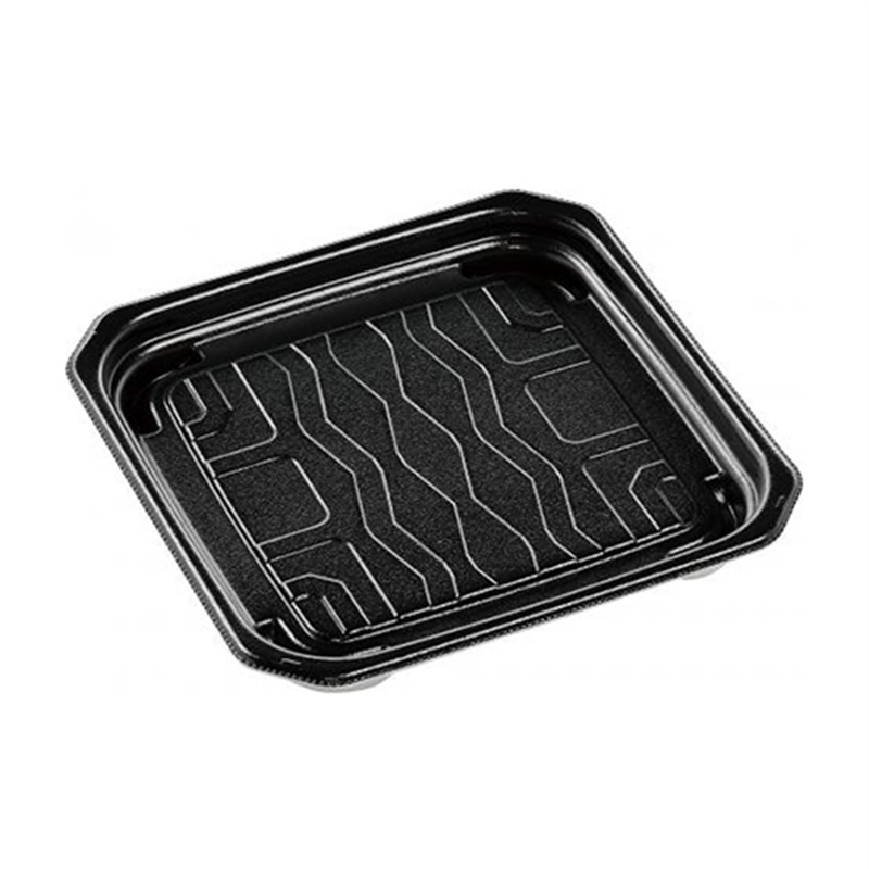 エフピコ 惣菜容器 MFPパシオ 本体 18-18 黒 50枚/袋（ご注文単位1袋）【直送品】