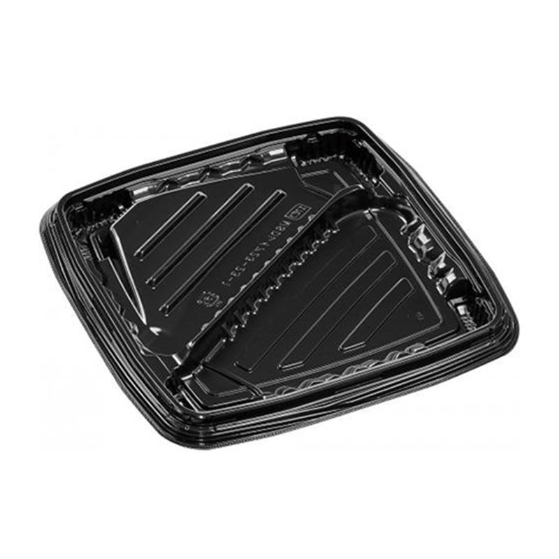 エフピコ 弁当容器 MSDレイア 本体 23-23-1 黒 50枚/袋（ご注文単位1袋）【直送品】