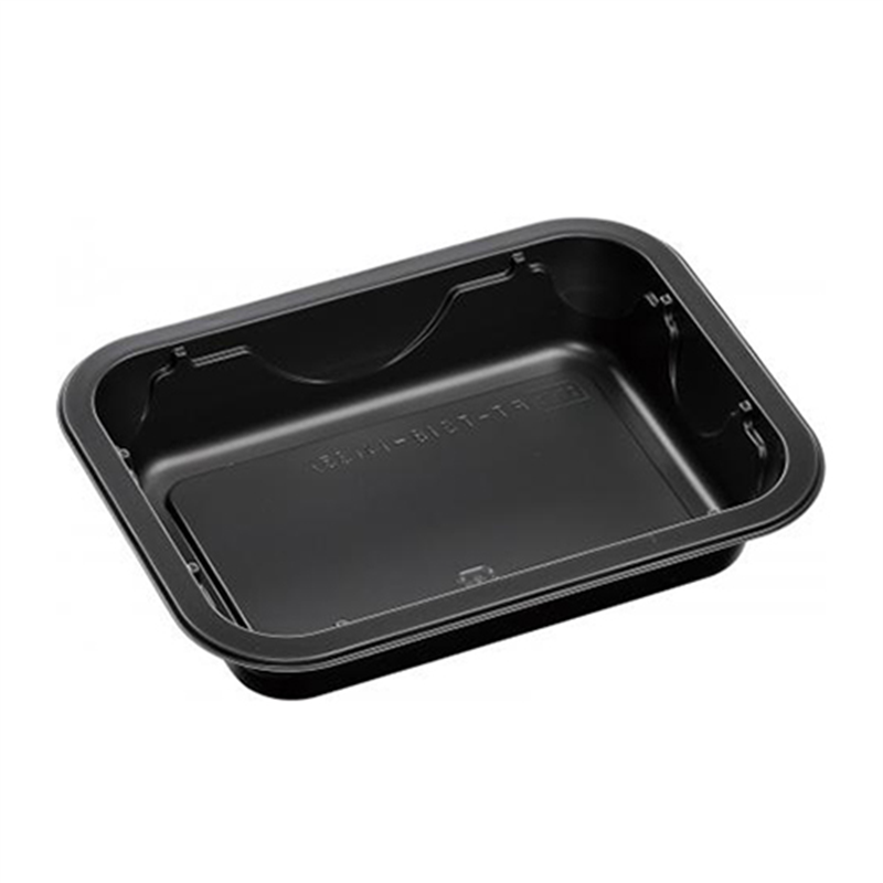エフピコ 冷凍対応弁当容器 FT-TS 18-14（35） 耐寒黒 50枚/袋（ご注文単位1袋）【直送品】