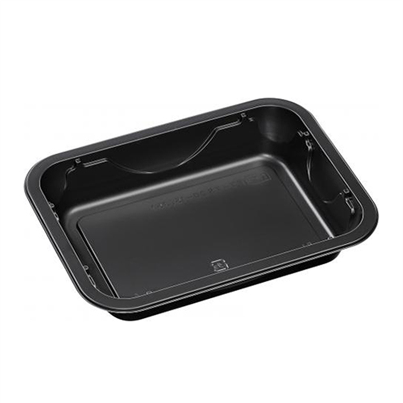 エフピコ 冷凍対応弁当容器 FT-TS 20-15（35） 耐寒黒 50枚/袋（ご注文単位1袋）【直送品】