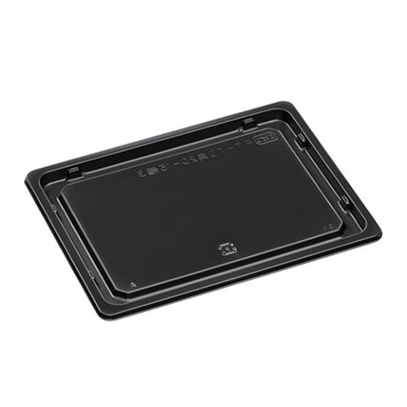 エフピコ 冷凍対応寿司容器 FT-TS角 20-15 鮨3 耐寒黒 50枚/袋（ご注文単位1袋）【直送品】