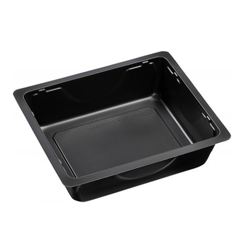 エフピコ 冷凍対応弁当容器 FT-TS平 21-18（56） 耐寒黒 50枚/袋（ご注文単位1袋）【直送品】