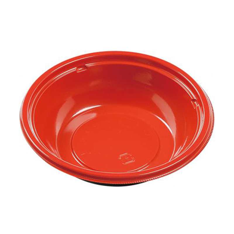 エフピコ 麺セット容器 内装 SBセット-丸-N2 V 赤 50枚/袋（ご注文単位1袋）【直送品】