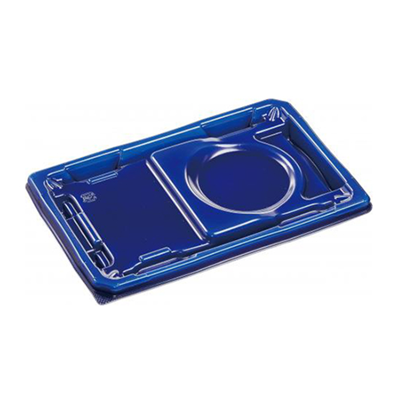エフピコ 麺セット容器 SB麗角 本体 27-17-1PT ネイビー 50枚/袋（ご注文単位1袋）【直送品】