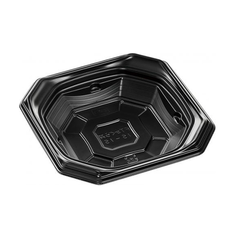 エフピコ 丼容器 FTかぐら丼 耐寒 本体 15-15 黒 50枚/袋（ご注文単位1袋）【直送品】