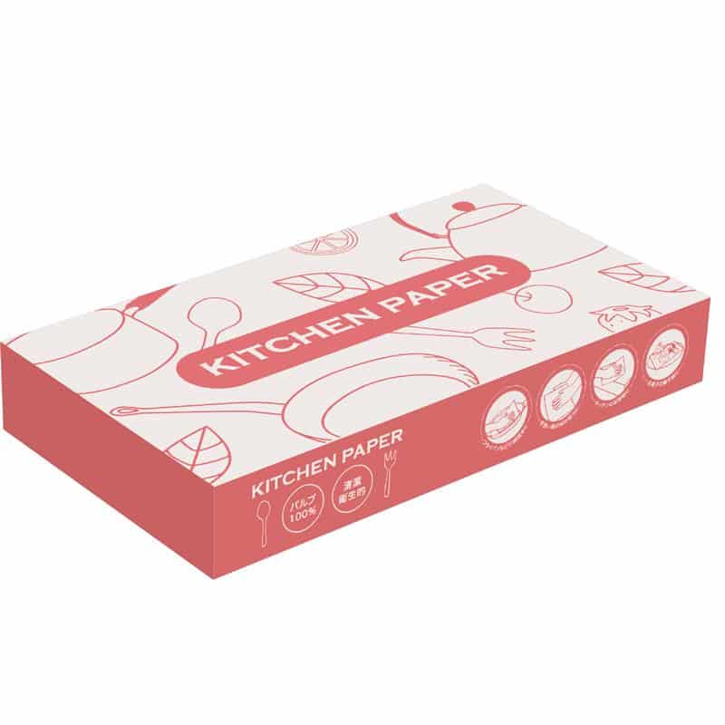 ヨンパ BOXキッチンペーパー30W 1個(ご注文単位300個)【直送品】