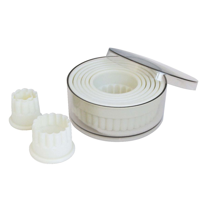 デバイヤー樹脂製パテ抜丸型ギザ9pcsセット4307.00 1個（ご注文単位1個）【直送品】