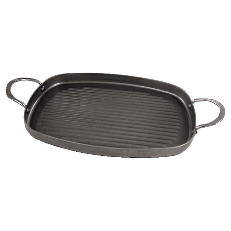 デバイヤー 鉄 両手グリルパン 5640.02 1個(ご注文単位1個)【直送品】