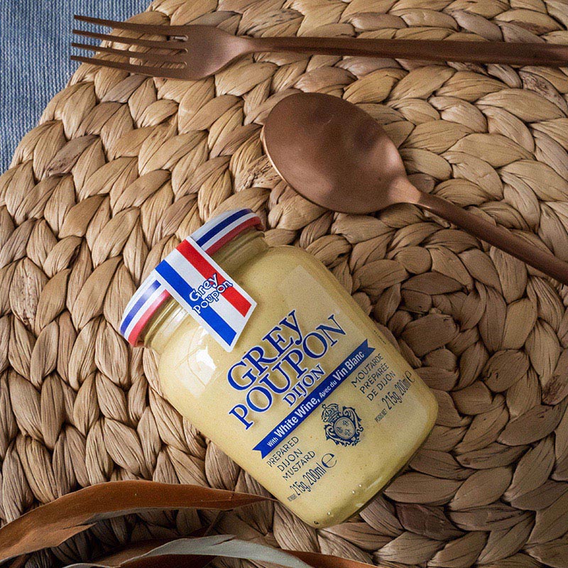 グレープポン ディジョンマスタード 215g 1個※軽(ご注文単位60個)【直送品】