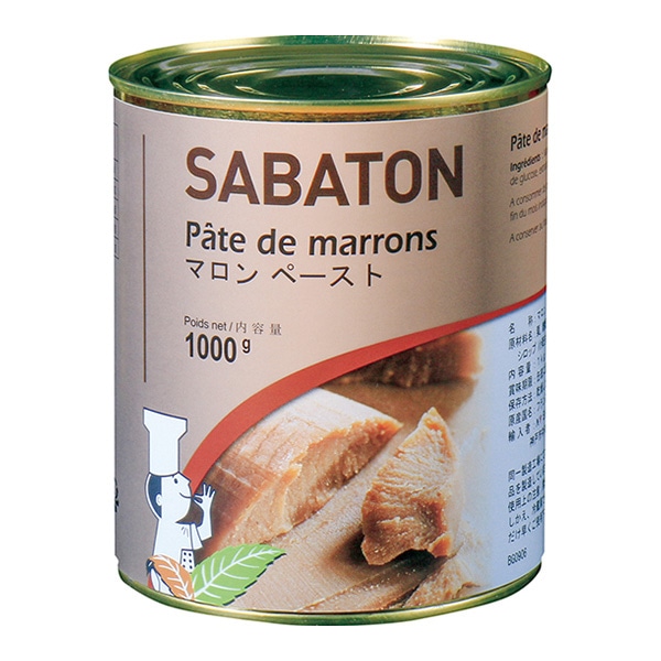サバトン　マロンペースト　2号缶 1kg 常温 1個※軽（ご注文単位1個）※注文上限数12まで【直送品】
