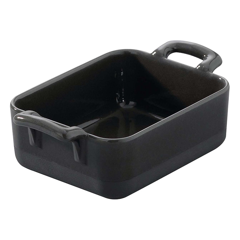 レヴォル エクリプス レクタンギュラーディッシュ チャコール 12cm RVE635281 1個(ご注文単位1個)【直送品】