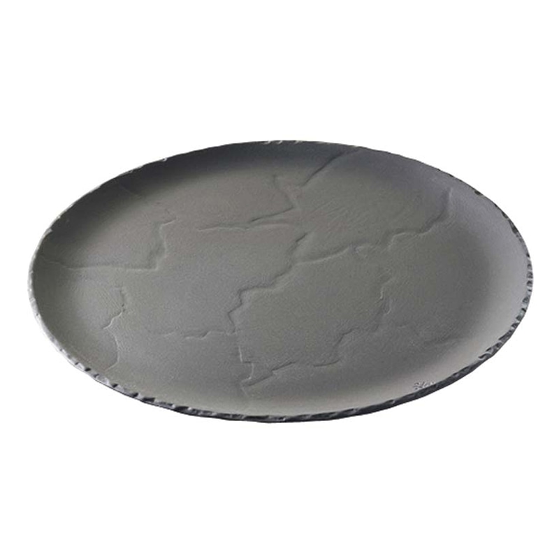 レヴォル　バサルト　ラウンドプレート   1個（ご注文単位1個）【直送品】