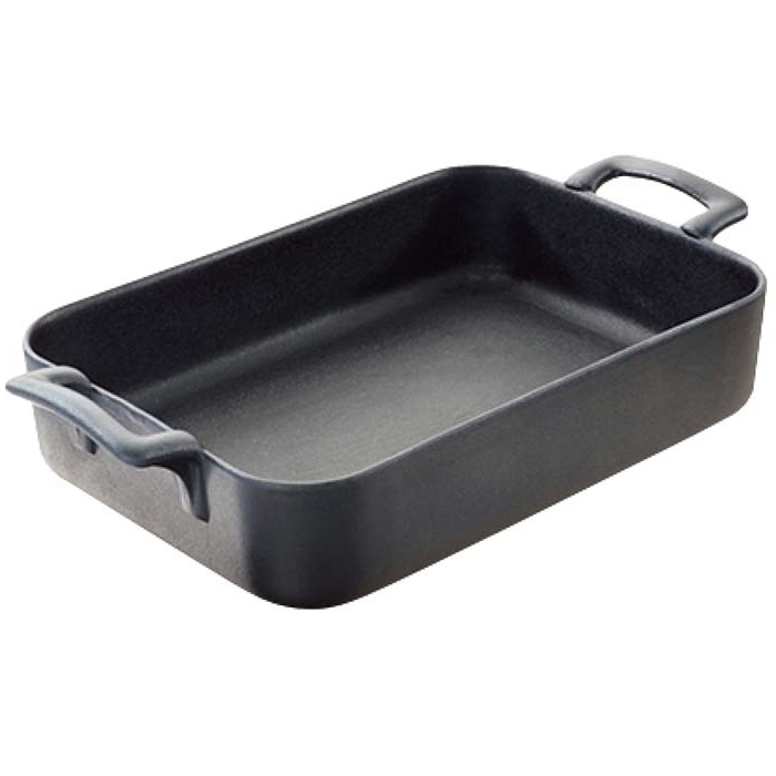 レヴォル ベルキュイジーヌ レクタンギュラーディッシュ ブラック 160×110 642062 1個(ご注文単位1個)【直送品】