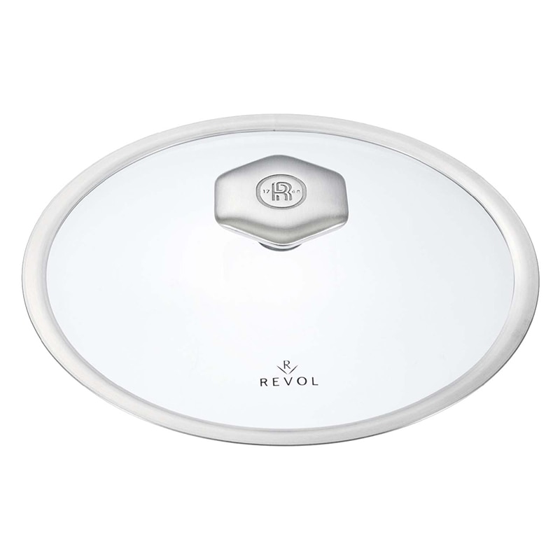 レヴォル レヴォリューション2 ラウンドココット ガラス蓋 19cm 649806 1個(ご注文単位1個)【直送品】