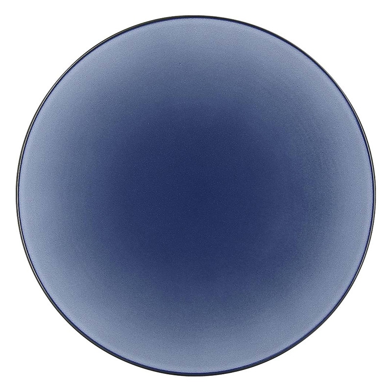 レヴォル　エキノクス　デイナープレート ブルー　φ260　650423  1個（ご注文単位1個）【直送品】