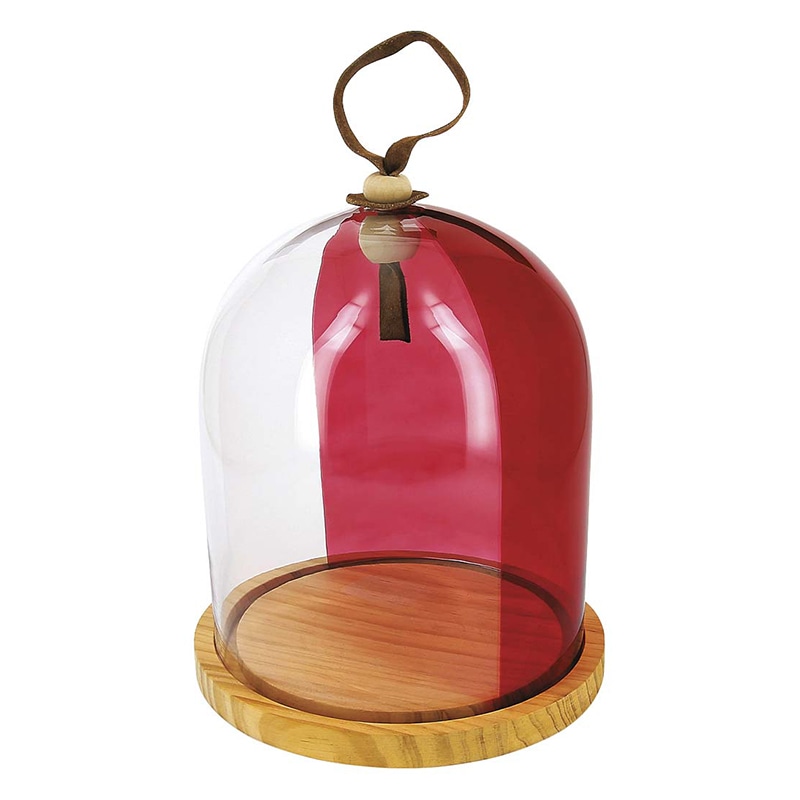 レヴォル　タッチ　ツートーンカラーガラスドーム 木台セット　650902  1個（ご注文単位1個）【直送品】
