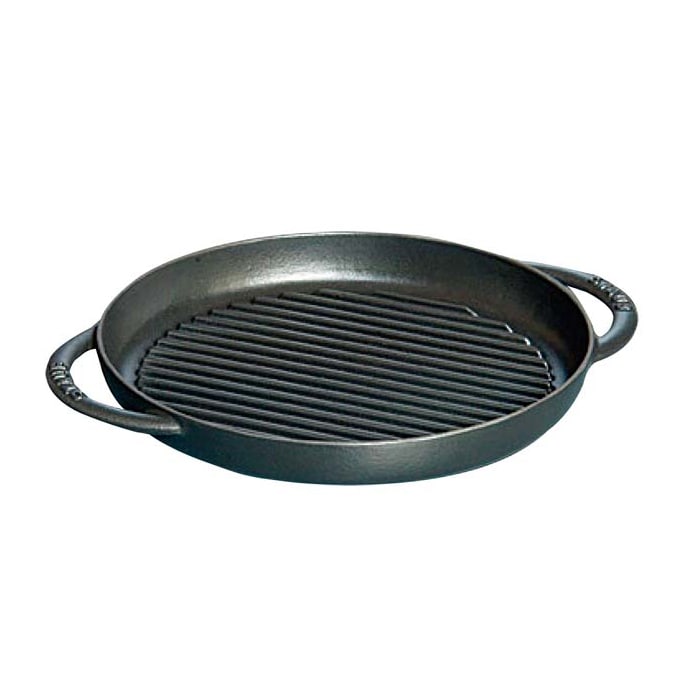 ストウブ ピュアグリル ラウンド 30cm ブラック 40511-521 1個(ご注文単位1個)【直送品】