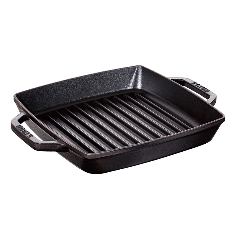 ストウブ ピュアグリル スクエア 28cm ブラック 40511-683 1個(ご注文単位1個)【直送品】