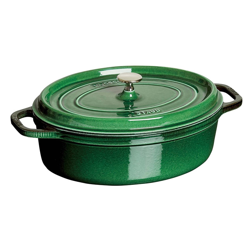 ストウブ　ピコ・ココット　オーバル　33cm バジル　40509-691  1個（ご注文単位1個）【直送品】