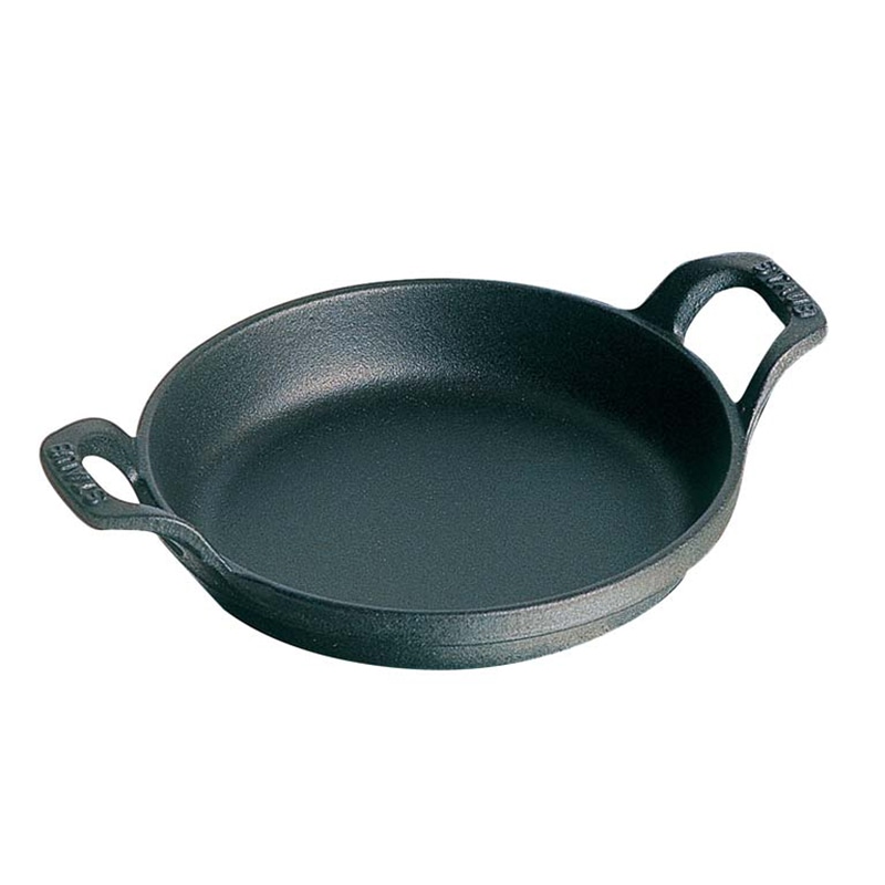 ストウブ ラウンドスタッカブルディッシュ 16cm ブラック 40509-553 1個(ご注文単位1個)【直送品】