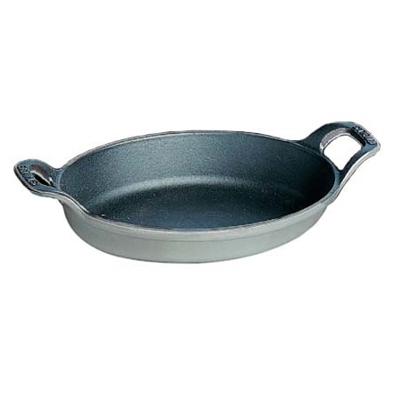 ストウブ オーバルスタッカブルディッシュ 24cm グレー 40509-562 1個(ご注文単位1個)【直送品】