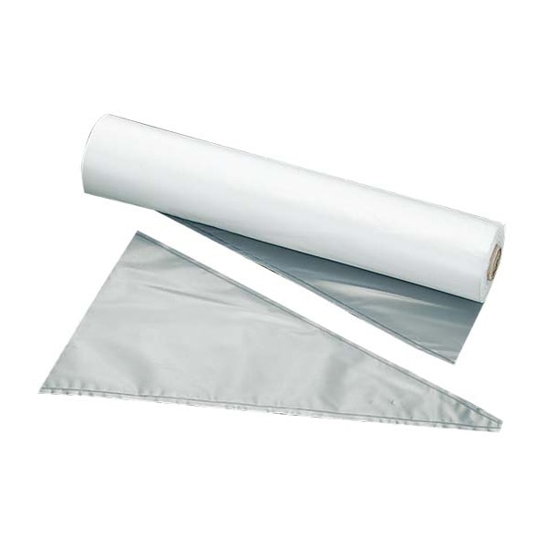 ポリエチレン 使い捨て 絞り袋 (100枚ロール)550mm 1個(ご注文単位1個)【直送品】