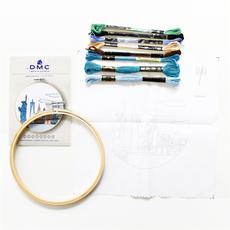 DMC デザイナーコレクション 刺しゅうキット NEW YORK CITY DMC-TB231 1個(ご注文単位1個)【直送品】