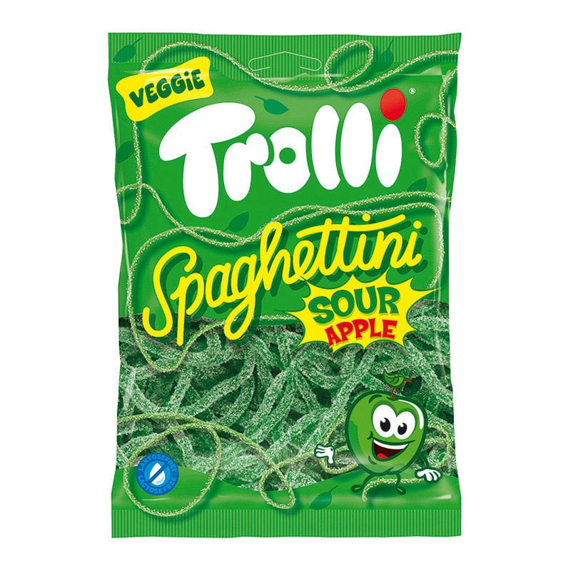グミ トローリ 100g スパゲティサワーアップル 1個※軽(ご注文単位120個)【直送品】