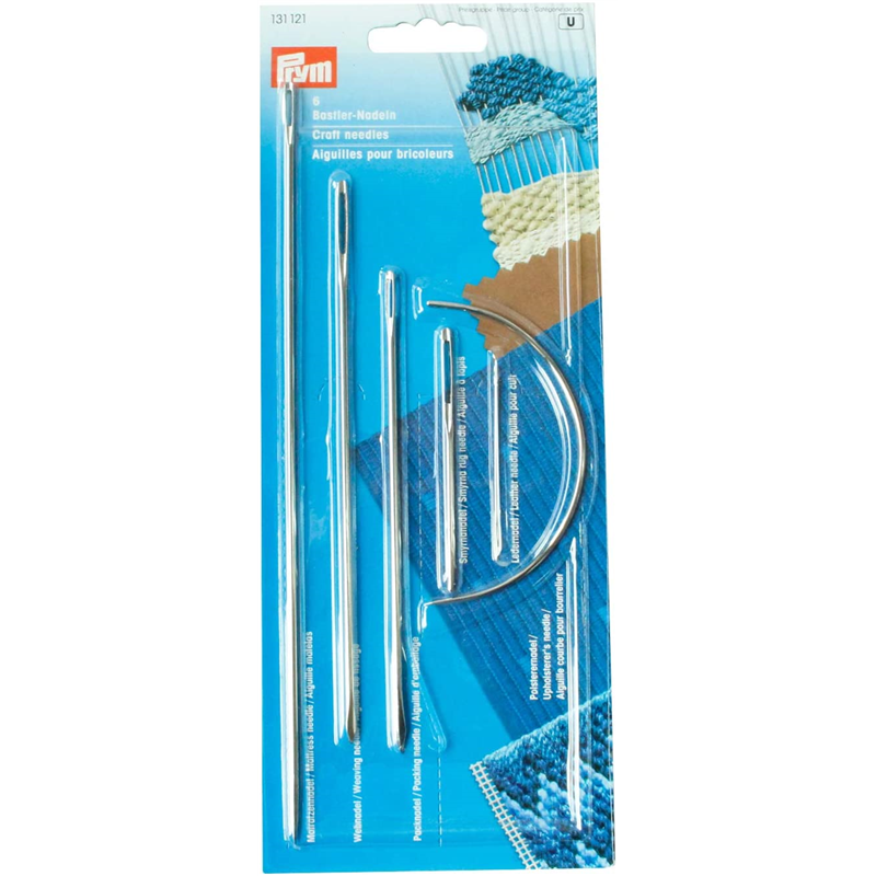 日本紐釦貿易 プリム(Prym) クラフトニードル6本セット 6本 シルバー 131121 （ご注文単位1個）【直送品】