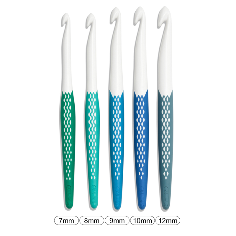 日本紐釦貿易 プリム(Prym) エルゴノミック かぎ針セット 7.0/8.0/9.0/10.0/12.0mm 5本セット/各1本入 PRM218441 （ご注文単位1セット）【直送品】