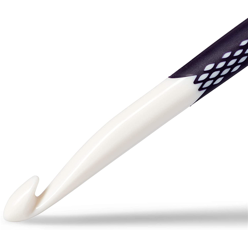 日本紐釦貿易 プリム(Prym) エルゴノミック かぎ針 12mmホワイトダークバイオレット PRM218493 (ご注文単位1本)【直送品】