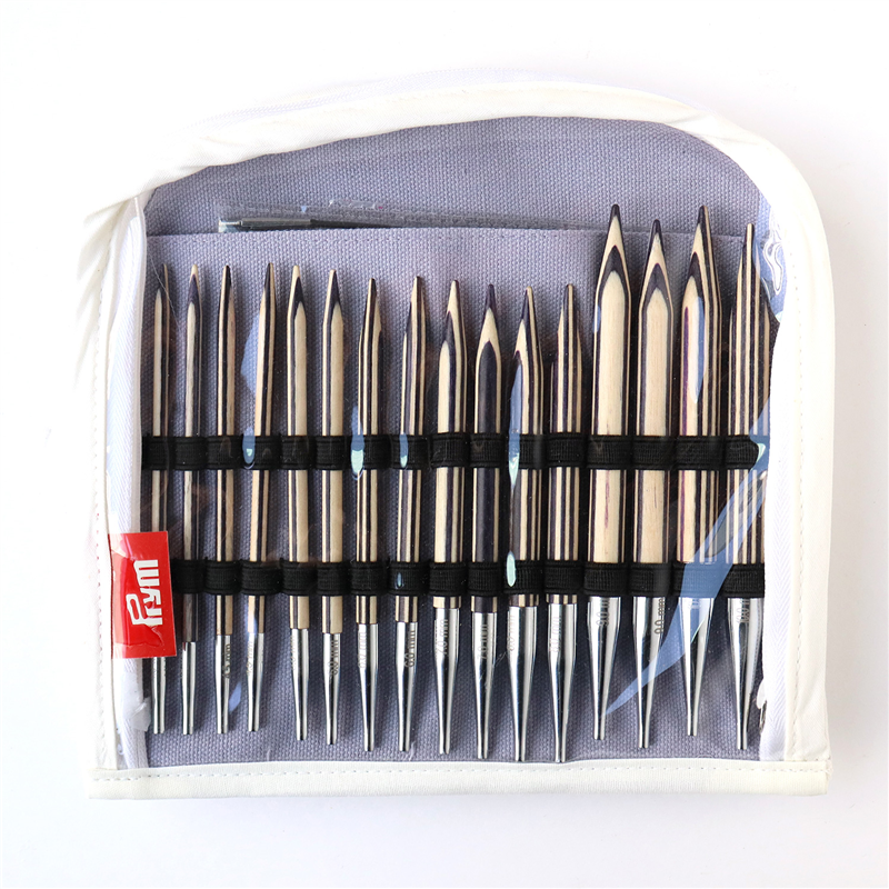 日本紐釦貿易 プリム(Prym) ライラックストライプ輪針アソートセット PRM223801 (ご注文単位1本)【直送品】