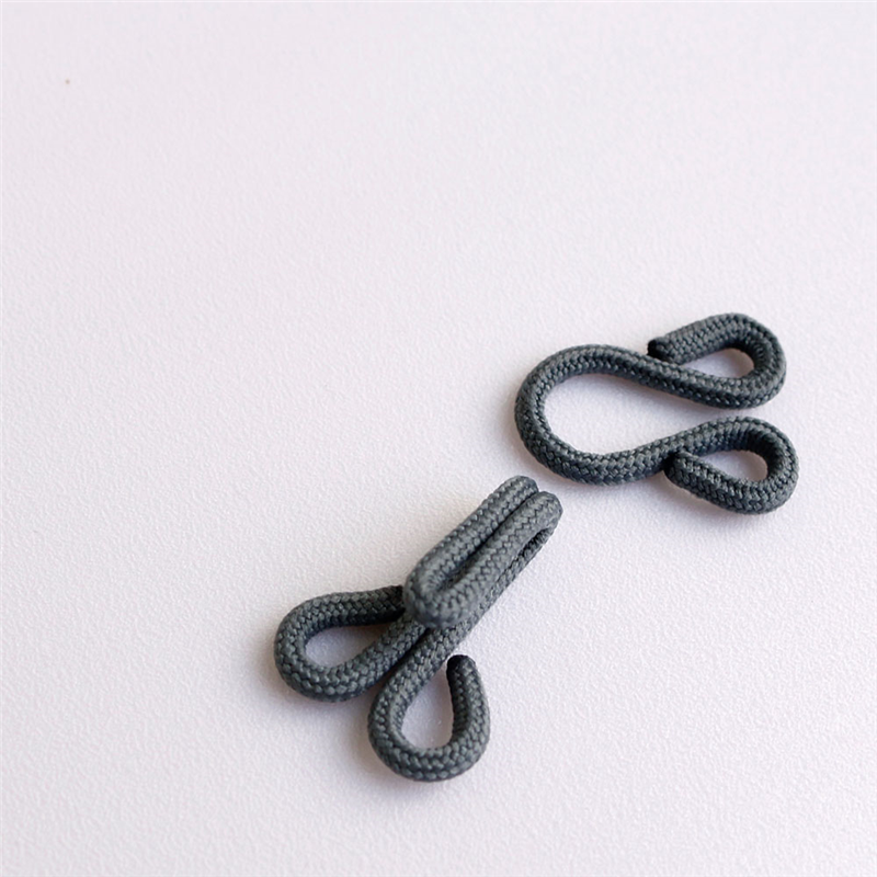 日本紐釦貿易 プリム(Prym) ファーフック 2cm×2.3cm 3セット グレー 261455 （ご注文単位1束）【直送品】