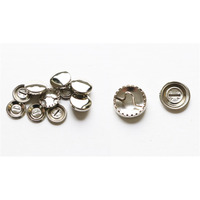 日本紐釦貿易 プリム(Prym) くるみボタン 補充用 15mm 6組 シルバー 323151 (ご注文単位1個)【直送品】