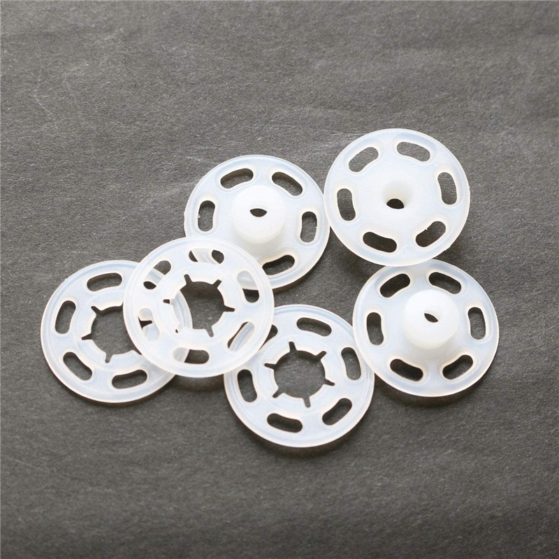 日本紐釦貿易 プリム(Prym) プラスチックスナップボタン 縫い付け 丸型 21mm 3組 白 347125 (ご注文単位1個)【直送品】