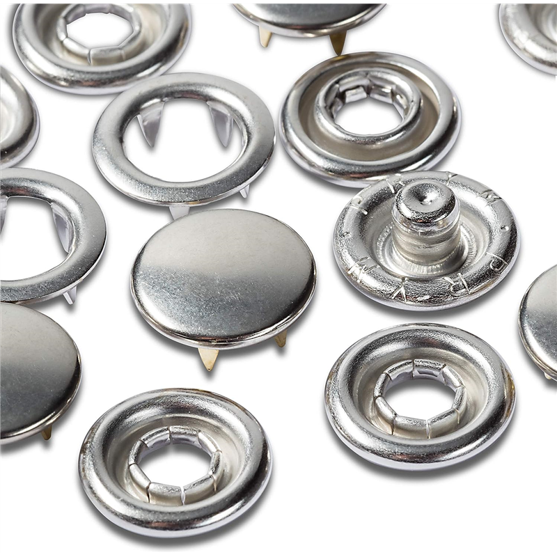 日本紐釦貿易 プリム(Prym) スナップボタン Jersey キャップ型 φ10mm 20組入 ニッケル 390104 (ご注文単位1個)【直送品】