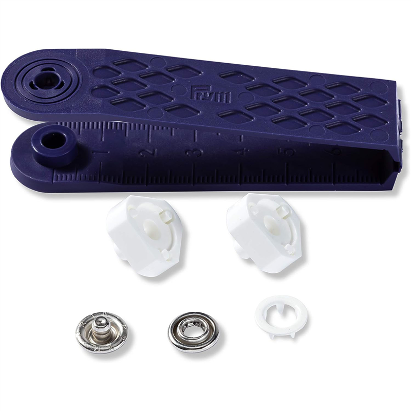 日本紐釦貿易 プリム(Prym) スナップボタン Jersey リング型 φ10mm 10組入 ホワイト 390111 (ご注文単位1個)【直送品】