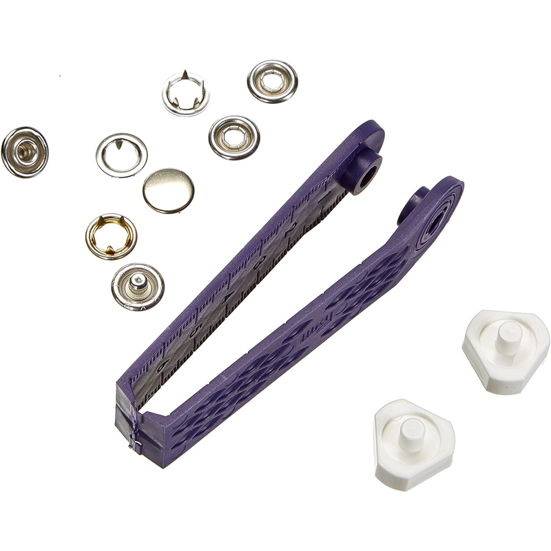 日本紐釦貿易 プリム(Prym) スナップボタン Jersey キャップ型 φ10mm 9組入 ニッケル 390120 (ご注文単位1個)【直送品】