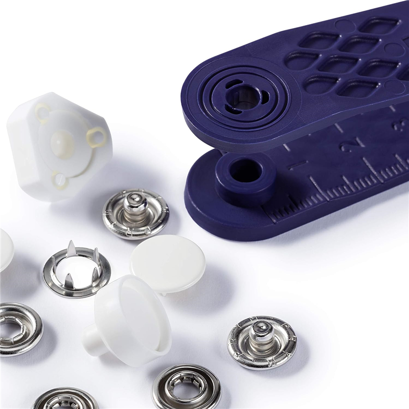 日本紐釦貿易 プリム(Prym) スナップボタン Jersey キャップ型 φ12mm 6組入 ホワイト 390171 (ご注文単位1個)【直送品】