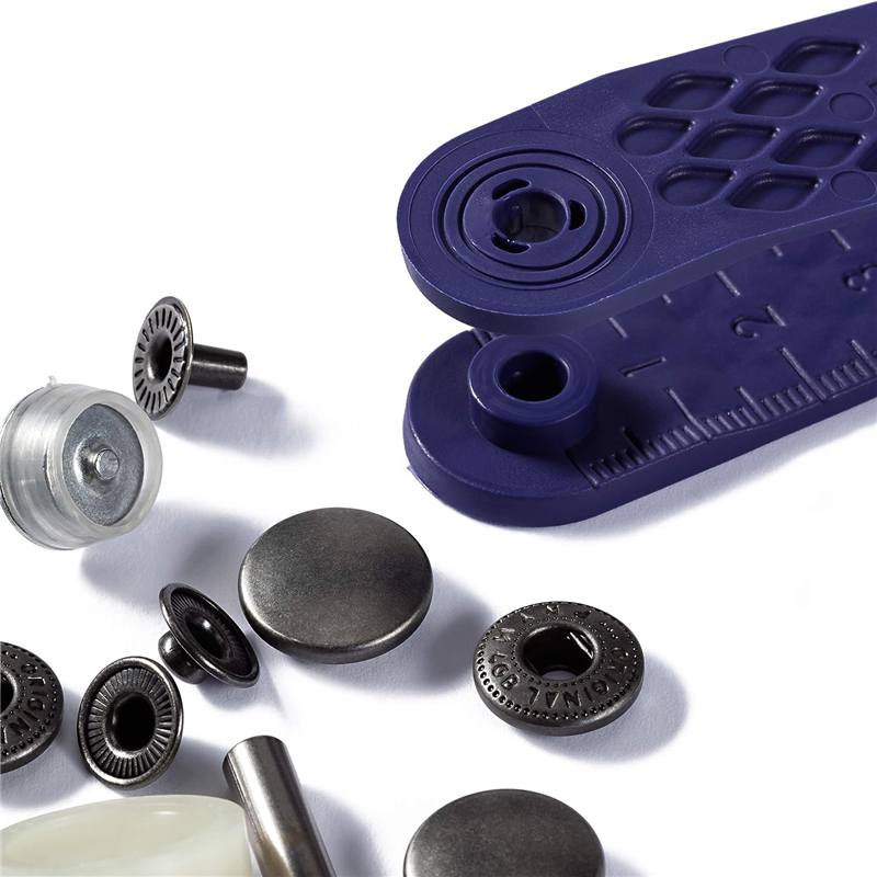 日本紐釦貿易 プリム(Prym) スナップボタン Anorak キット付 φ15mm 10組入 オールドアイアン 390310 (ご注文単位1個)【直送品】