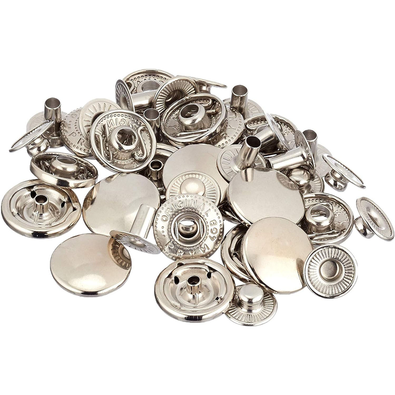 日本紐釦貿易 プリム(Prym) スナップボタン Anorak 補充用 φ15mm 10組入 ニッケル 390321 (ご注文単位1個)【直送品】