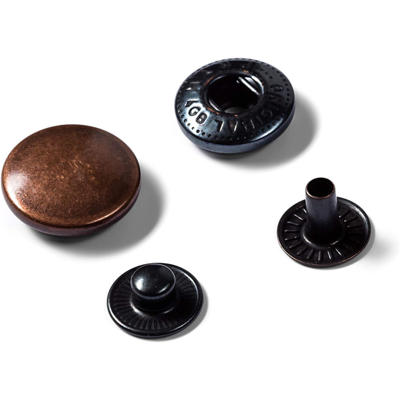 日本紐釦貿易 プリム(Prym) スナップボタン Anorak 補充用 φ15mm 10組入 オールドカッパー 390328 (ご注文単位1個)【直送品】