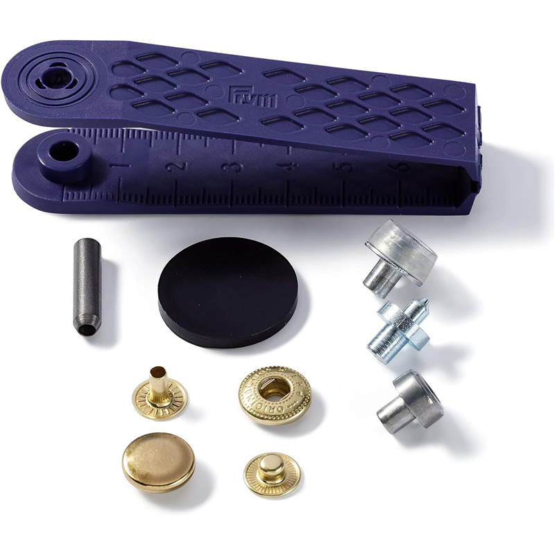 日本紐釦貿易 プリム(Prym) スナップボタン Anorak キット付 φ12mm 10組入 ゴールド 390332 （ご注文単位1個）【直送品】