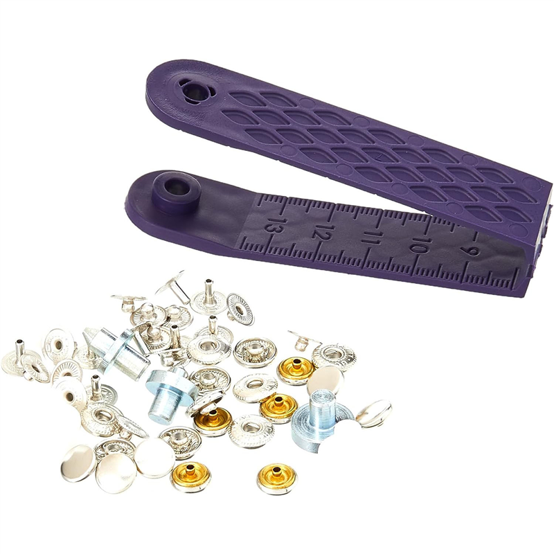 日本紐釦貿易 プリム(Prym) スナップボタン Mini キット付 φ8mm 20組入 ニッケル 390360 (ご注文単位1個)【直送品】