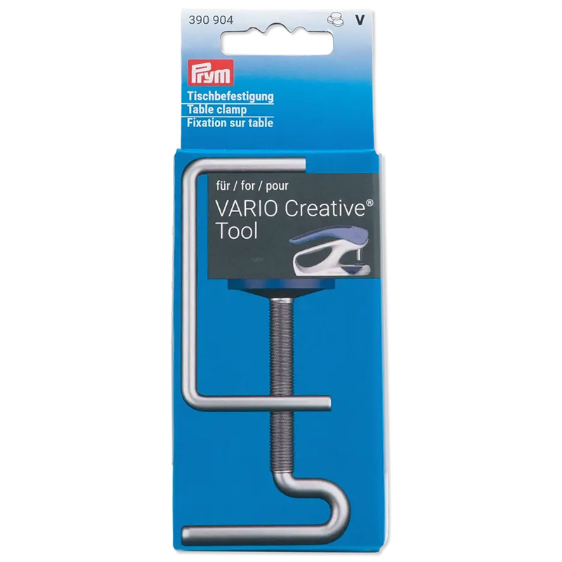 日本紐釦貿易 プリム(Prym) Vario ハンドプレス機専用テーブルクランプ 390904 (ご注文単位1台)【直送品】