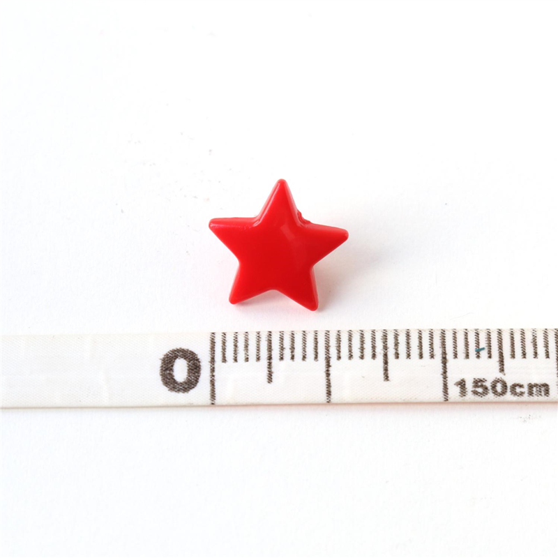 日本紐釦貿易 プリム(Prym) プラスチックカラースナップボタン スター型 ブルー 393216 （ご注文単位1個）【直送品】