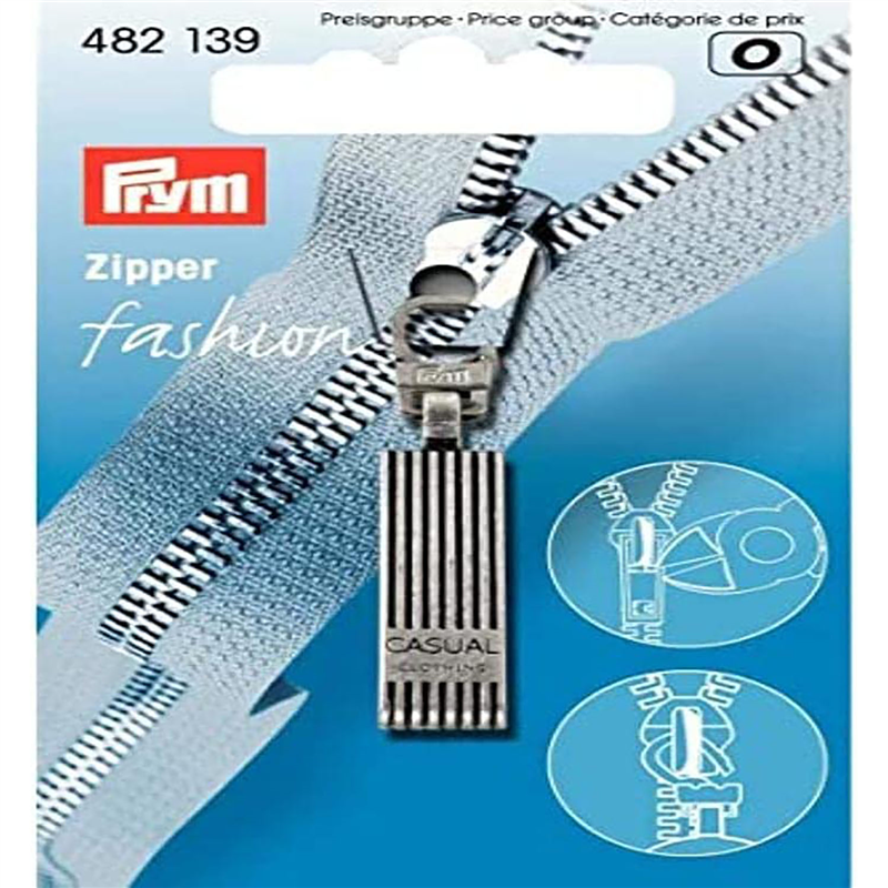 日本紐釦貿易 プリム(Prym) ジッパープル・アイレット・カジュアル シルバー 482138 （ご注文単位1個）【直送品】